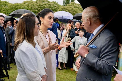 GEMS Education Global Teacher Prize 2026 winner Rouble Nagi meets King Charles III